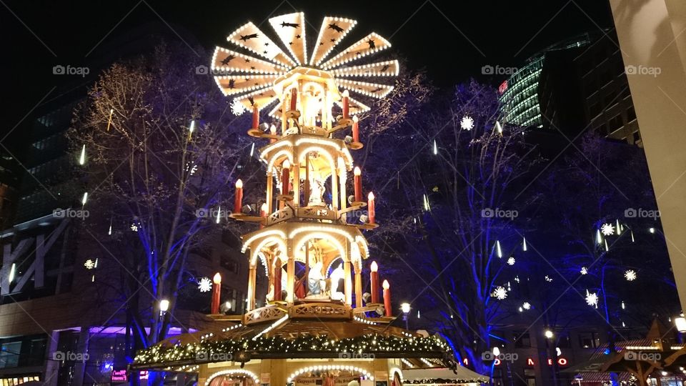 Christmas Market at Potsdamer Platz 
