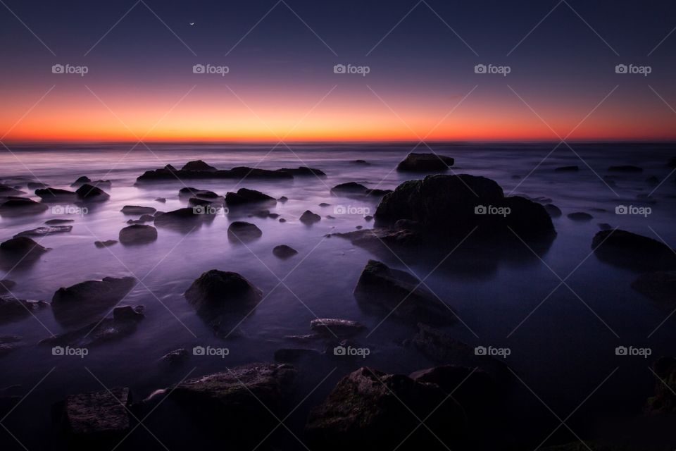 Sunrise on the beach