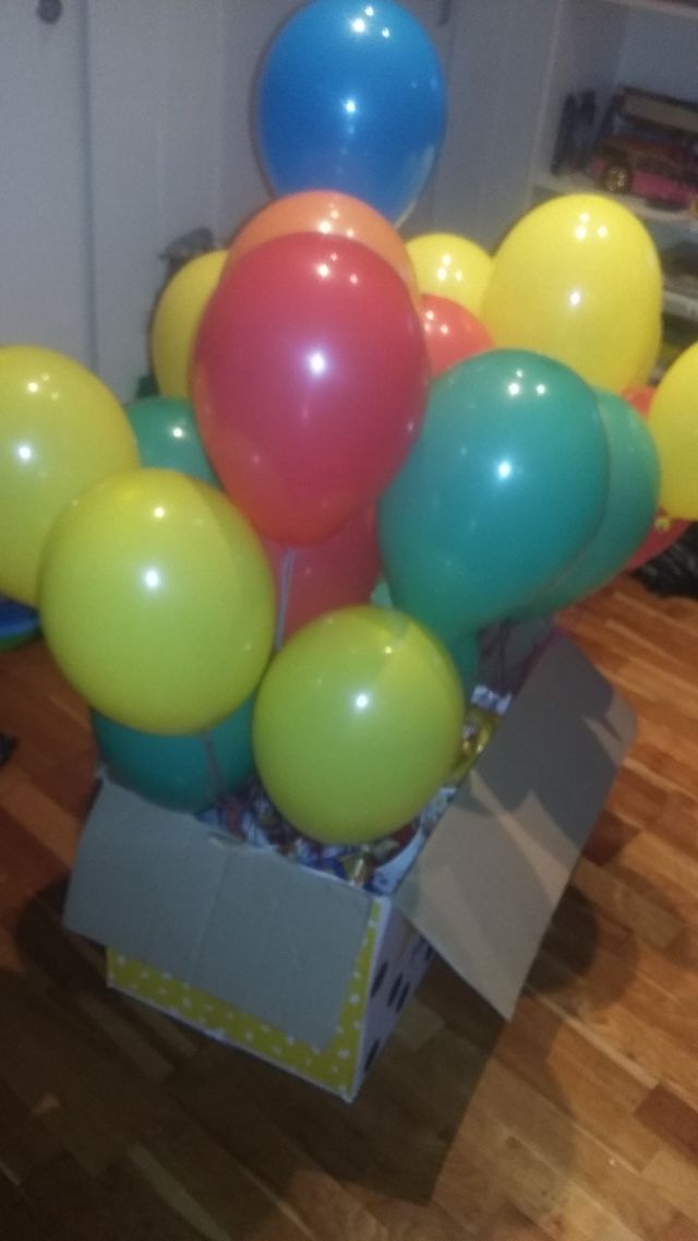 Balloons out of the box