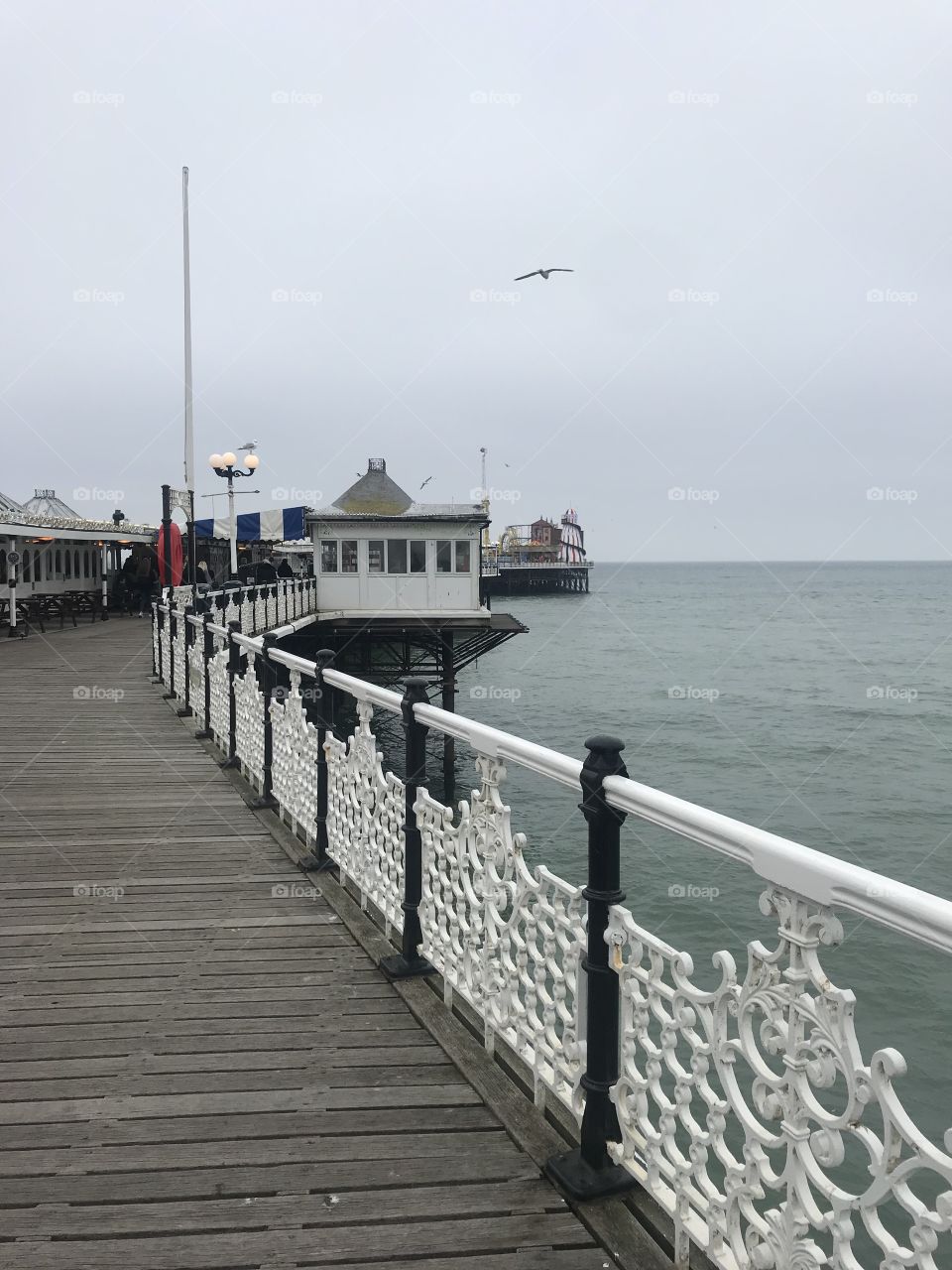 A walk down the pier