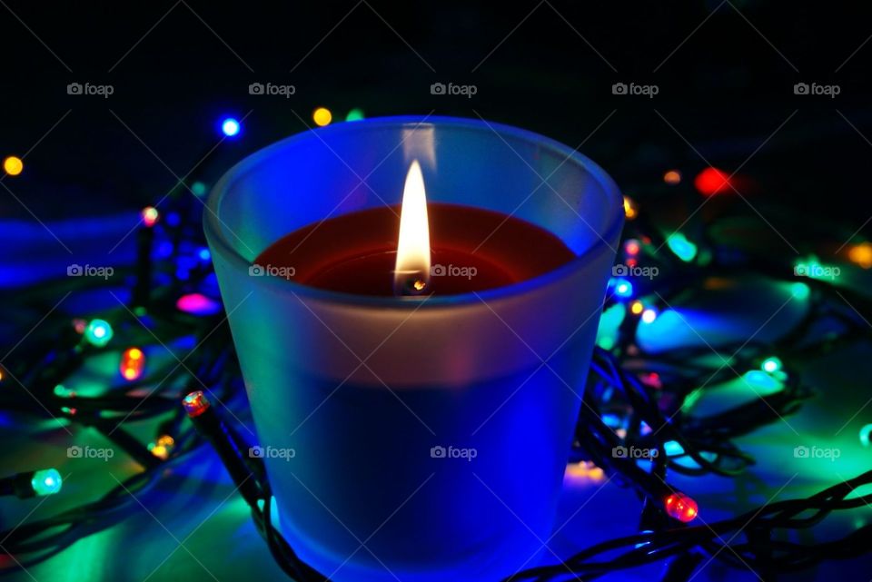 Christmas  candle