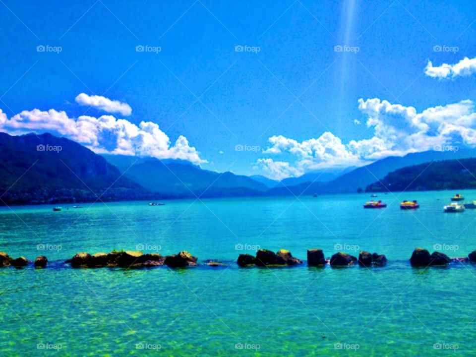 The Annecy lake