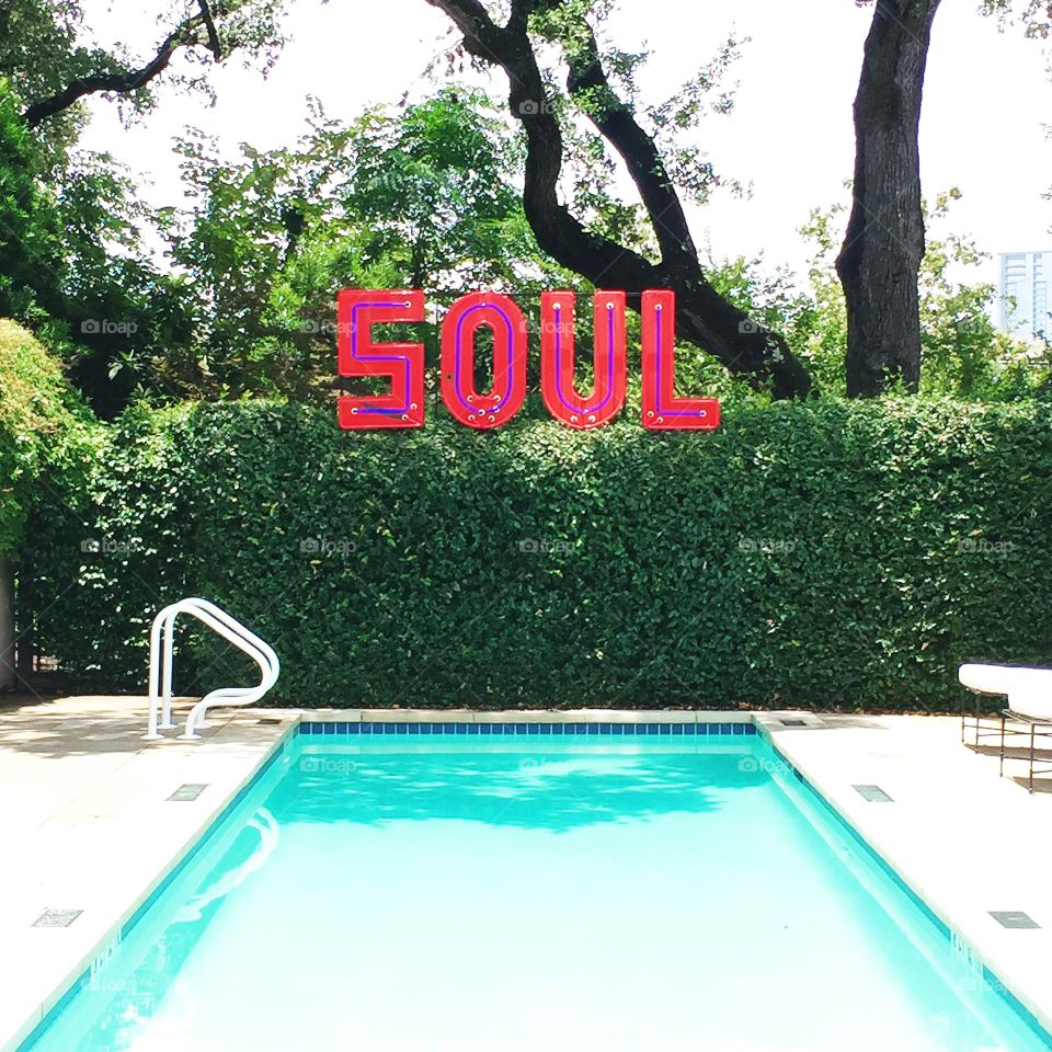 Pool at Hotel Saint Cecilia in Austin