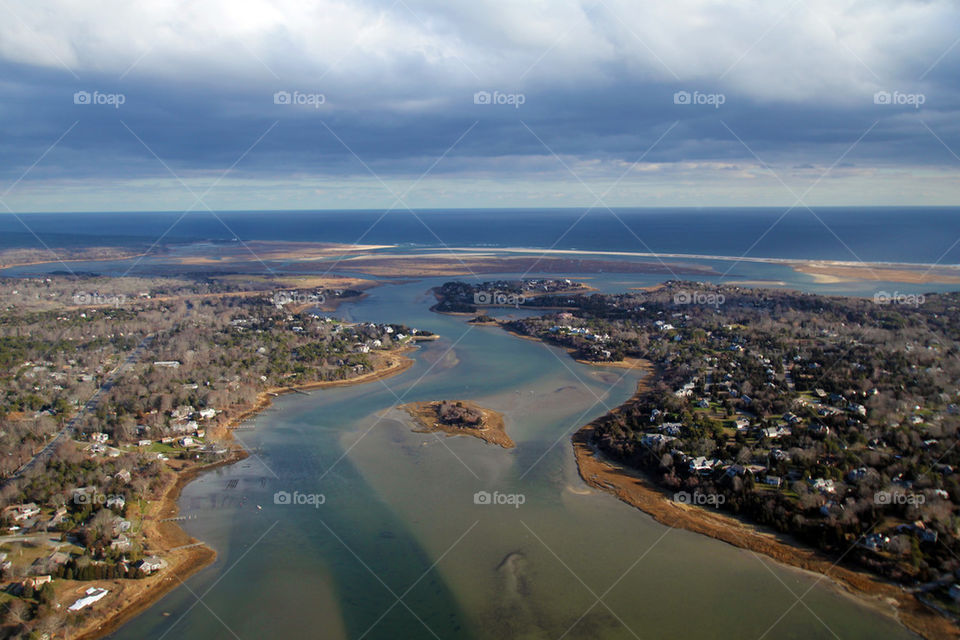 Orleans, Cape Cod, aerial