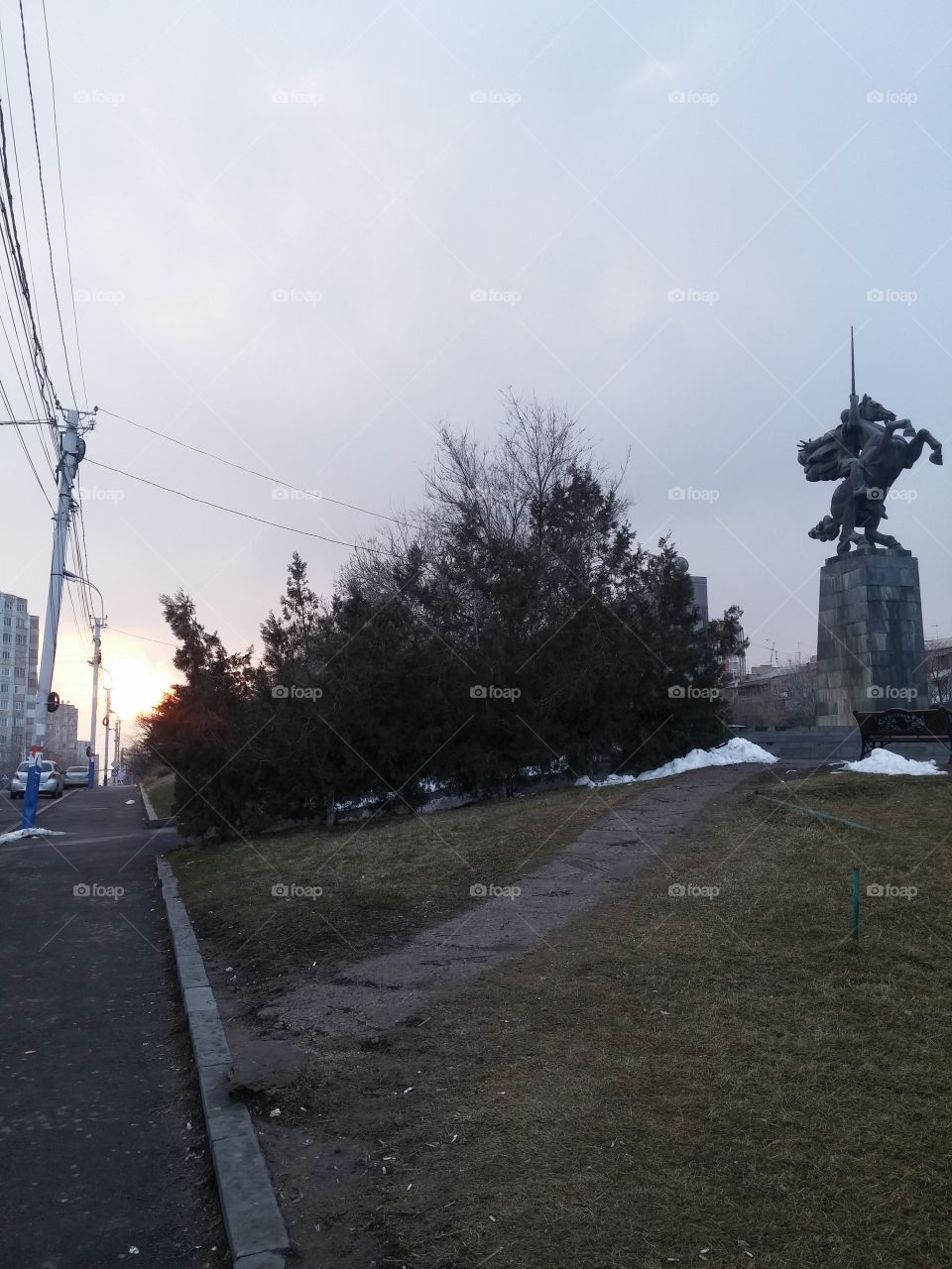 Statue in Yerevan