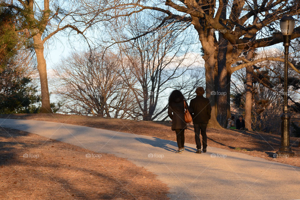 evening walk