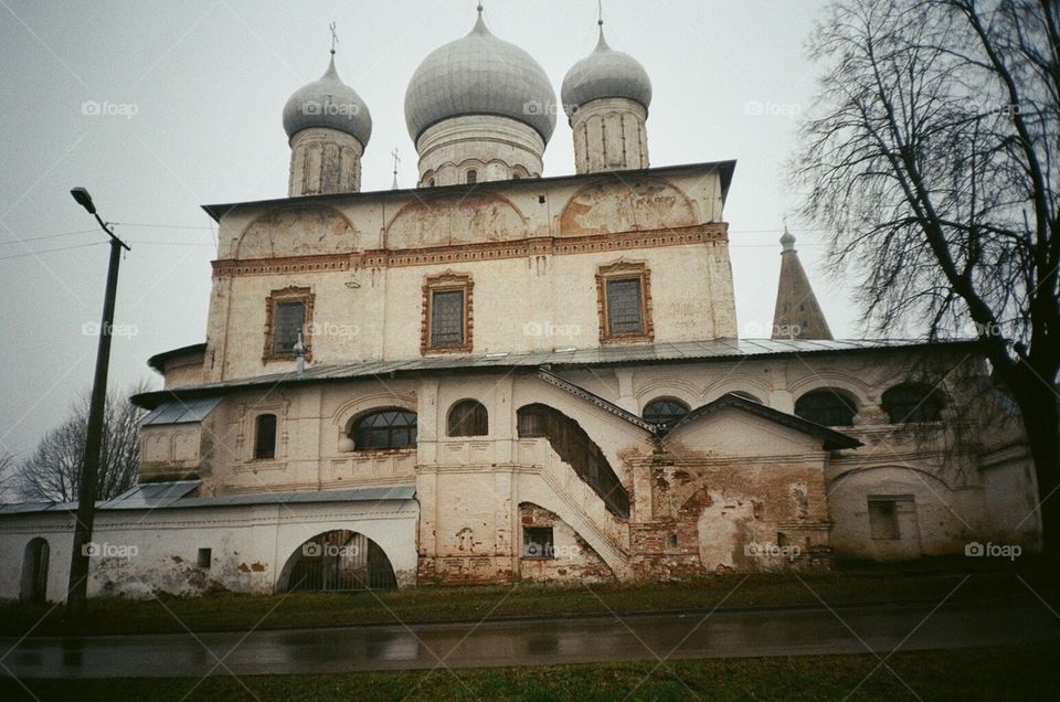Russia authentic church