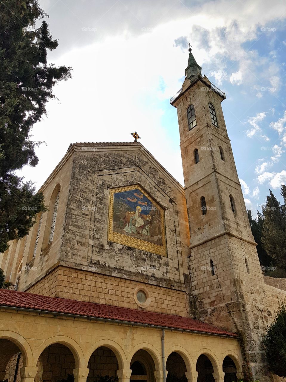 the church of visitation, israel