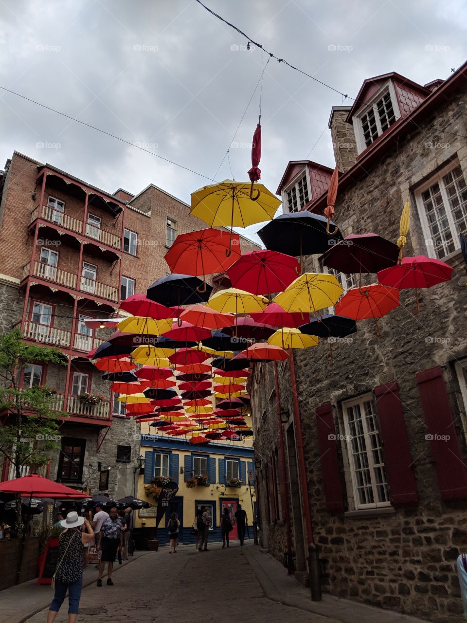 Umbrellas in Old Town