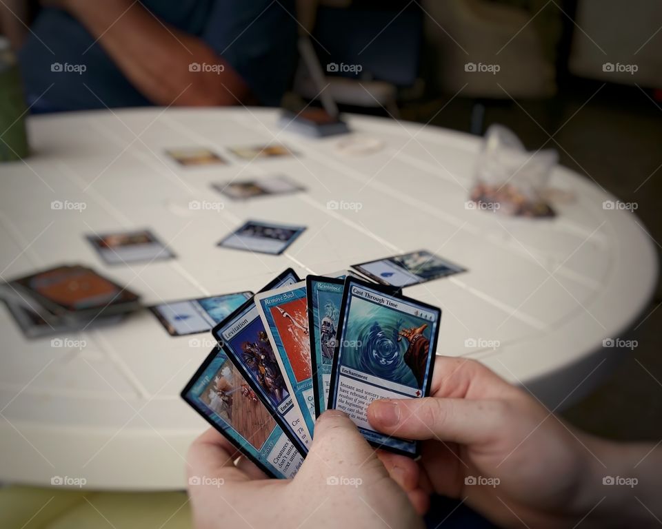 Playing Magic the Gathering
