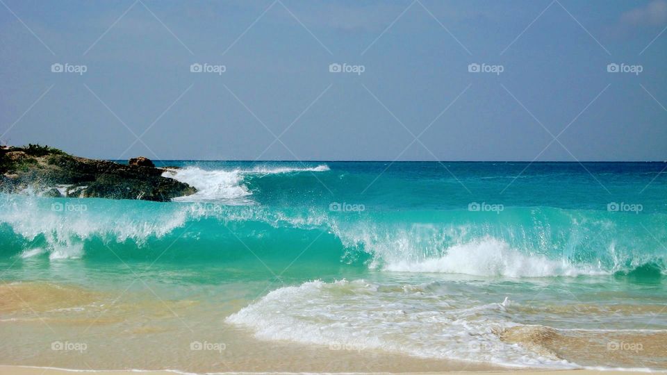 Caribbean seashore