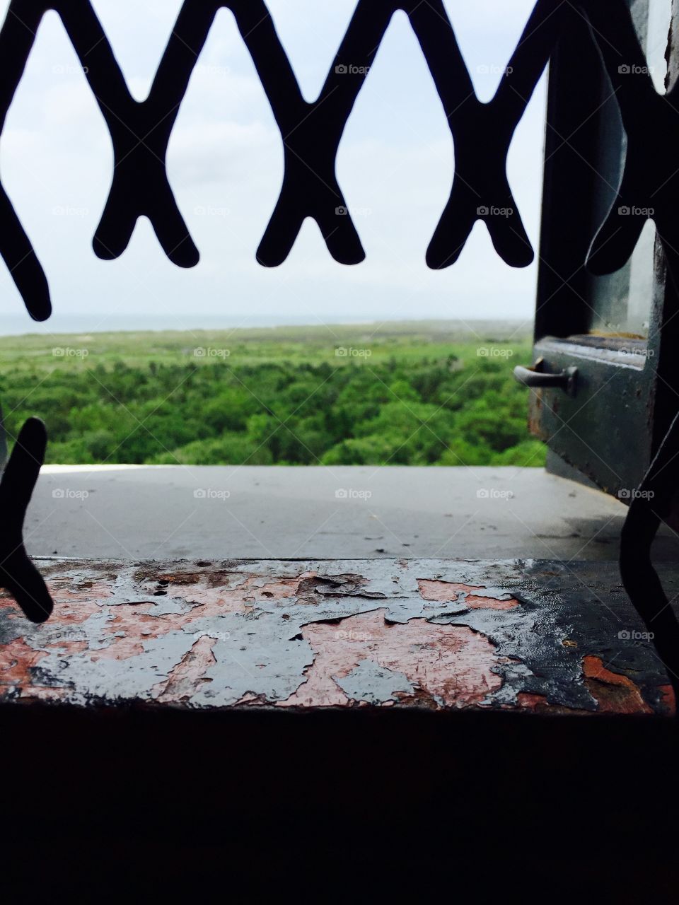 Through the lighthouse