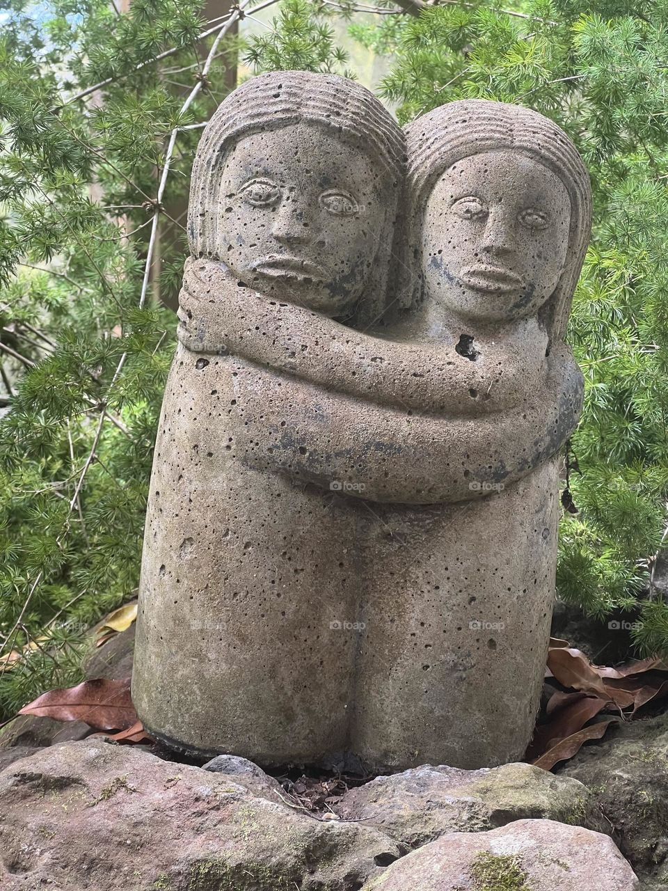 Hold onto each other 