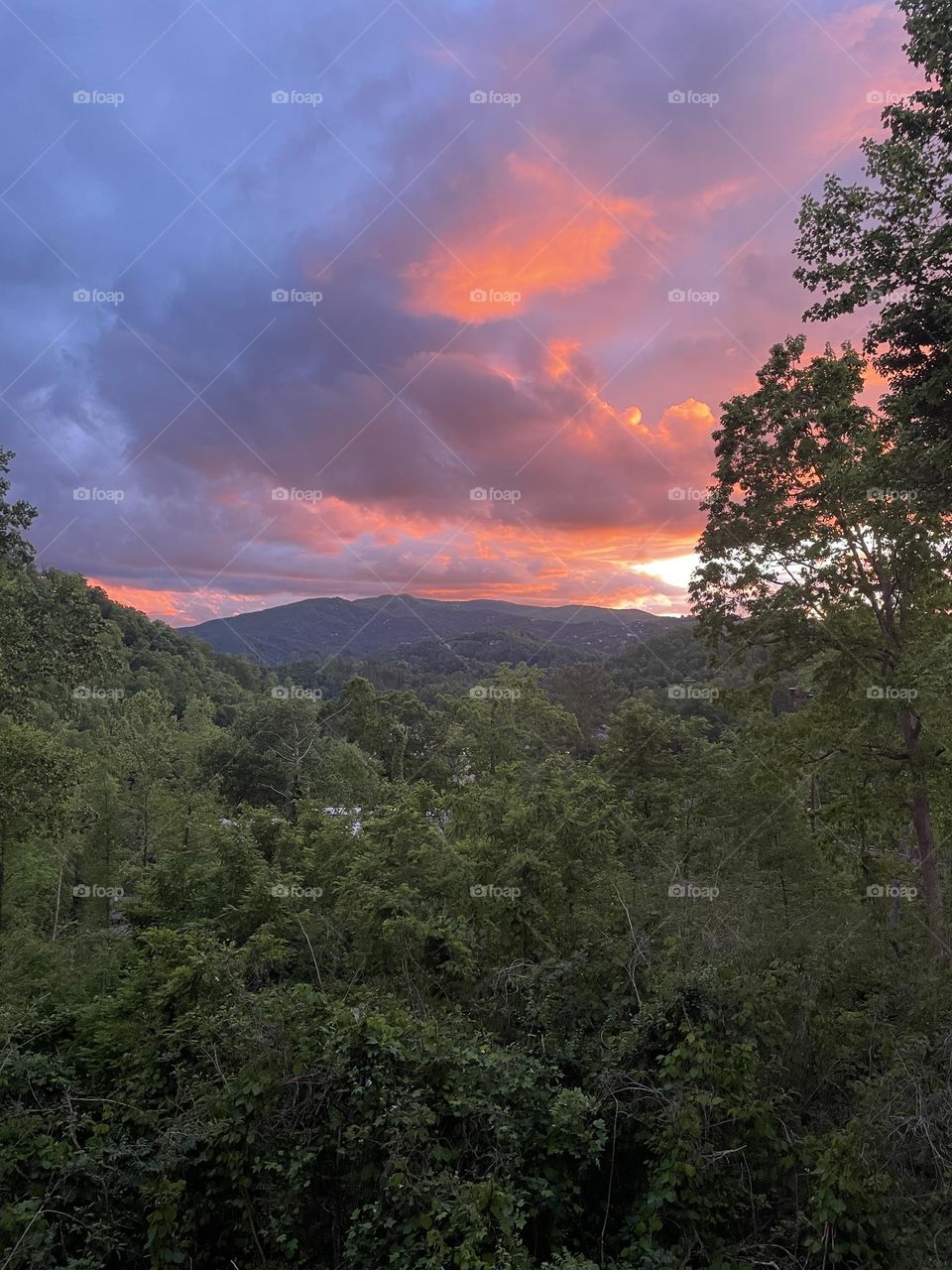 Smoky Mountain Sundown