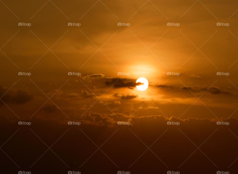 Natural photography - Sun set sky - clouds 