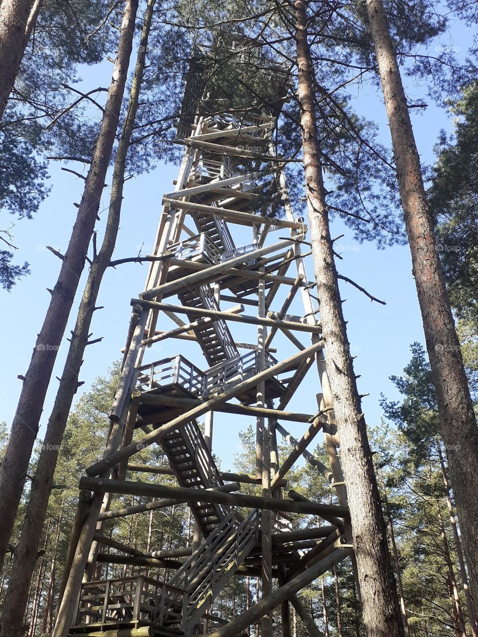 Bumbukalniņš. Смотровая башня