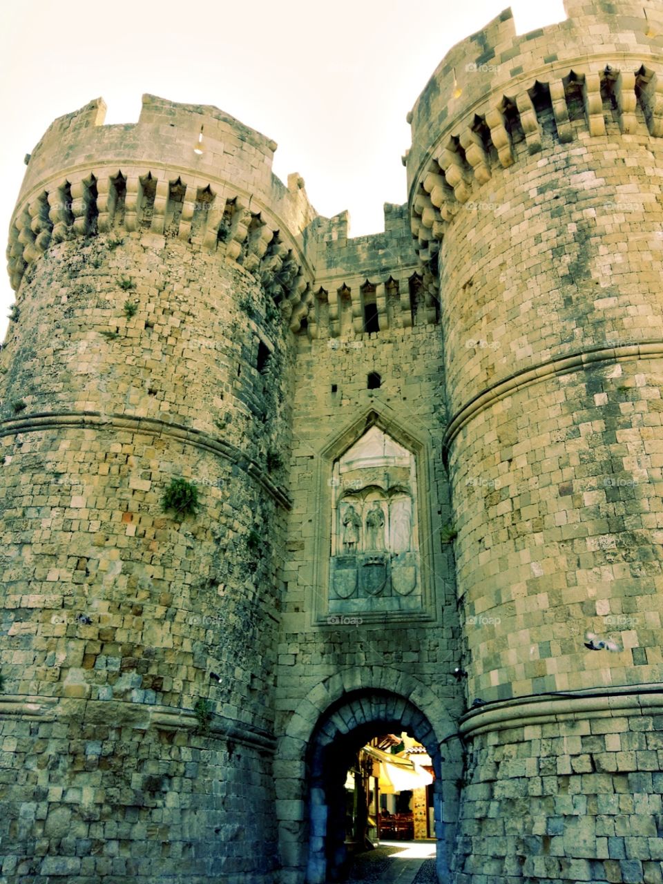 castle in rhodes