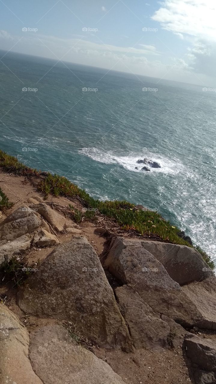 Sea cabo da roca Portugal