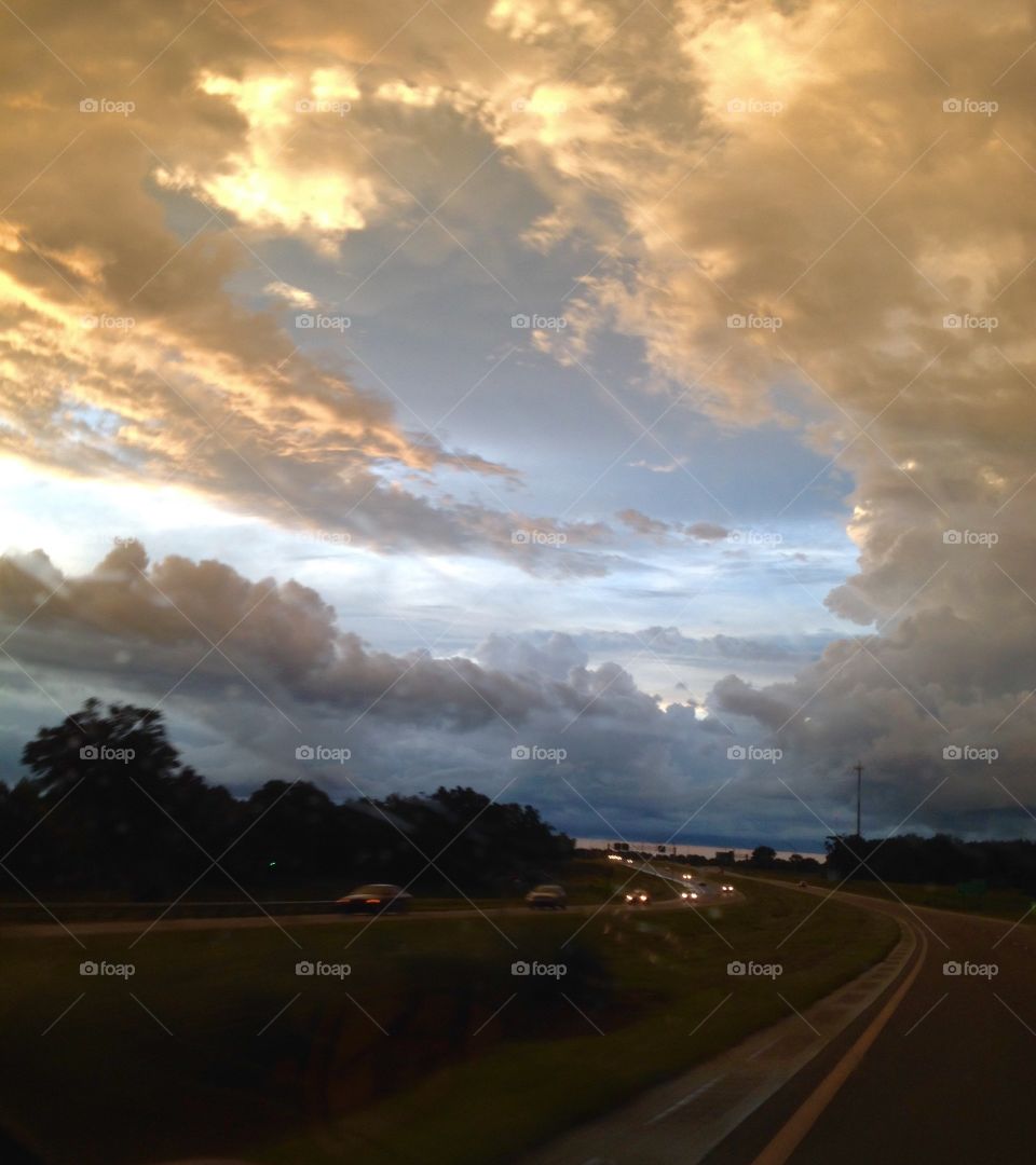 Highway clouds