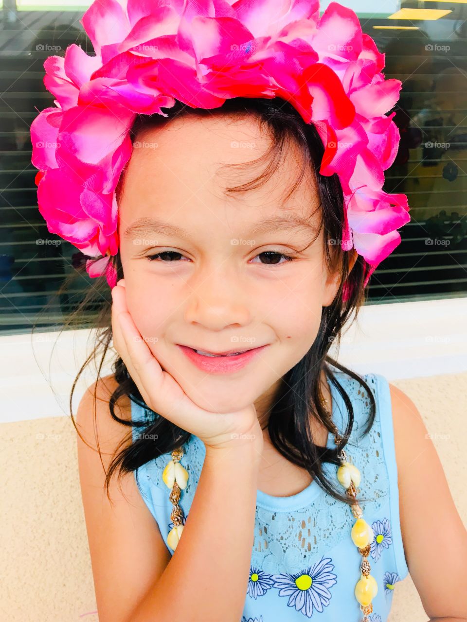 My little Hawaiian girl ”aloha”