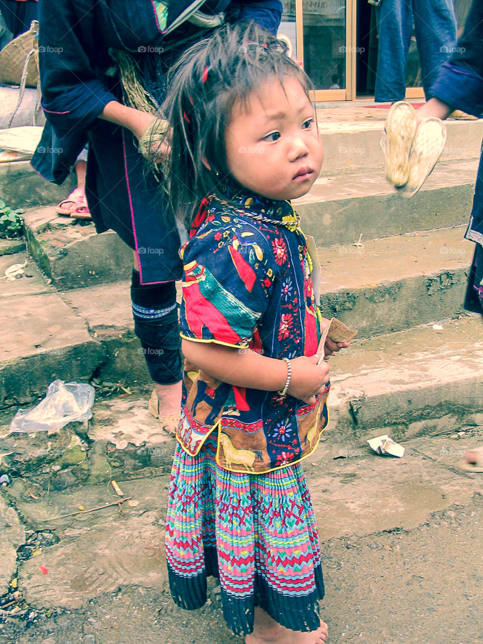 Little Hmong girl