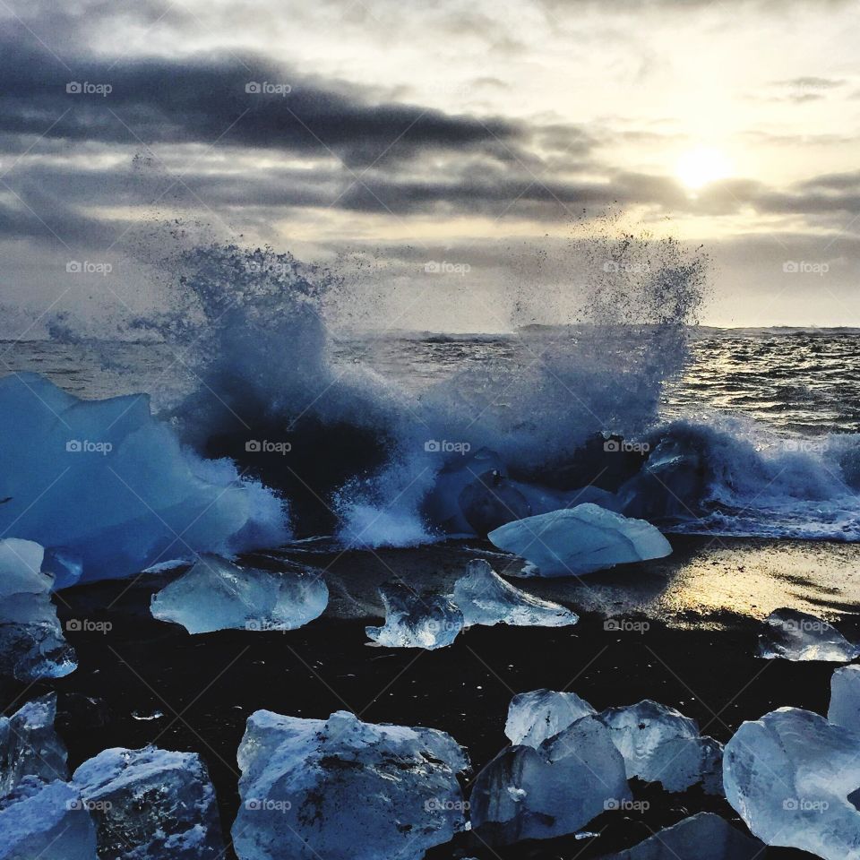Atlantic Ocean iceberg! 