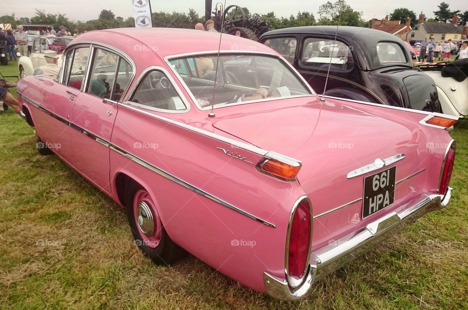 Pink Vauxhall Velox