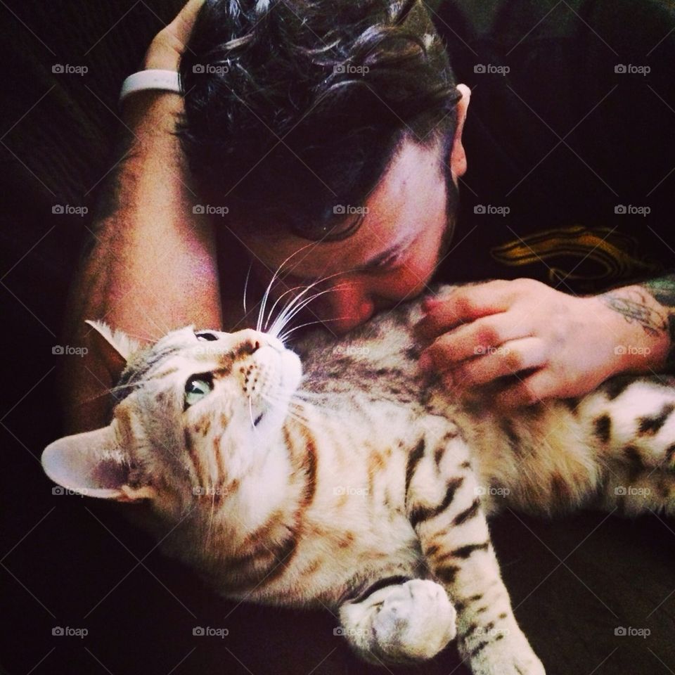 Kitty and Daddy love