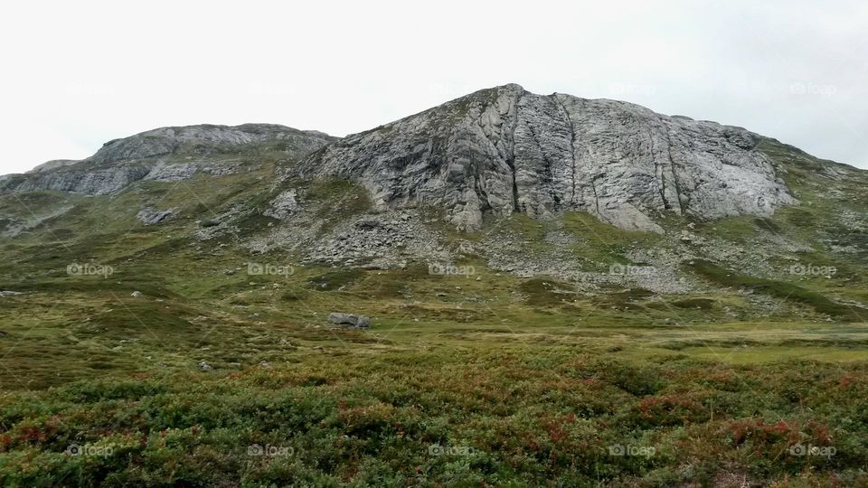 The rough nature in Norway