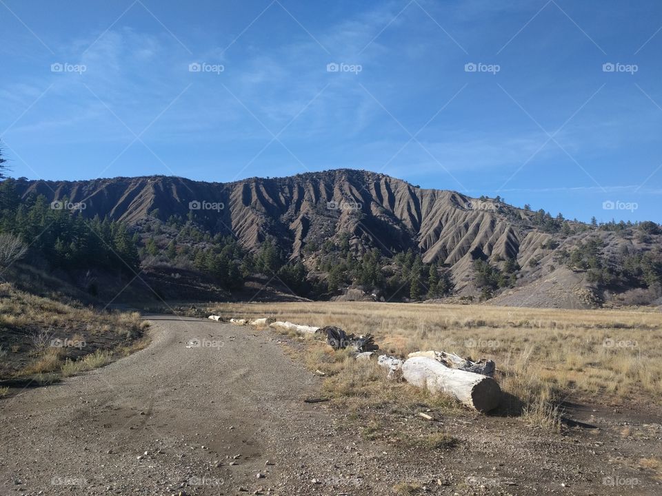 View of Person's Peak in Durango, Colorado