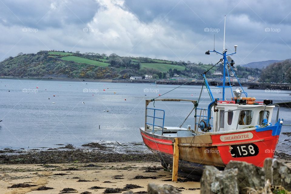 Boat on beach