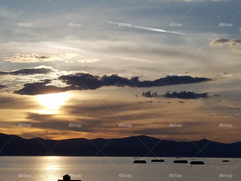 South Lake Tahoe Sunset