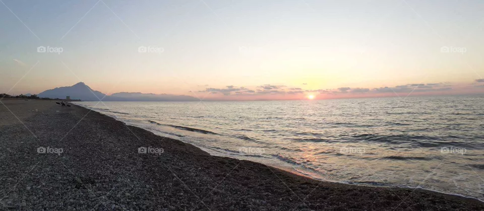 sunset beach