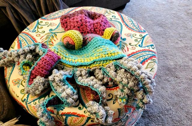 DIY and Craft Challenge-Crocheted Hat