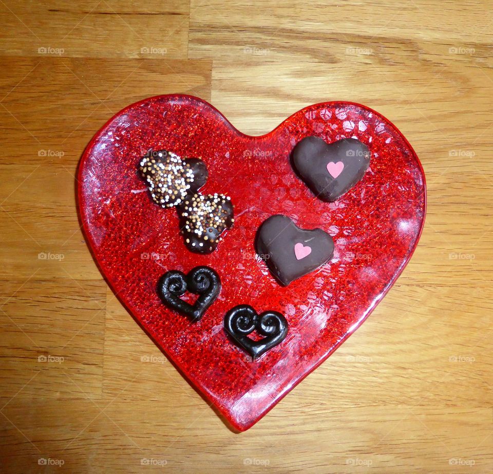 homemade heart candy