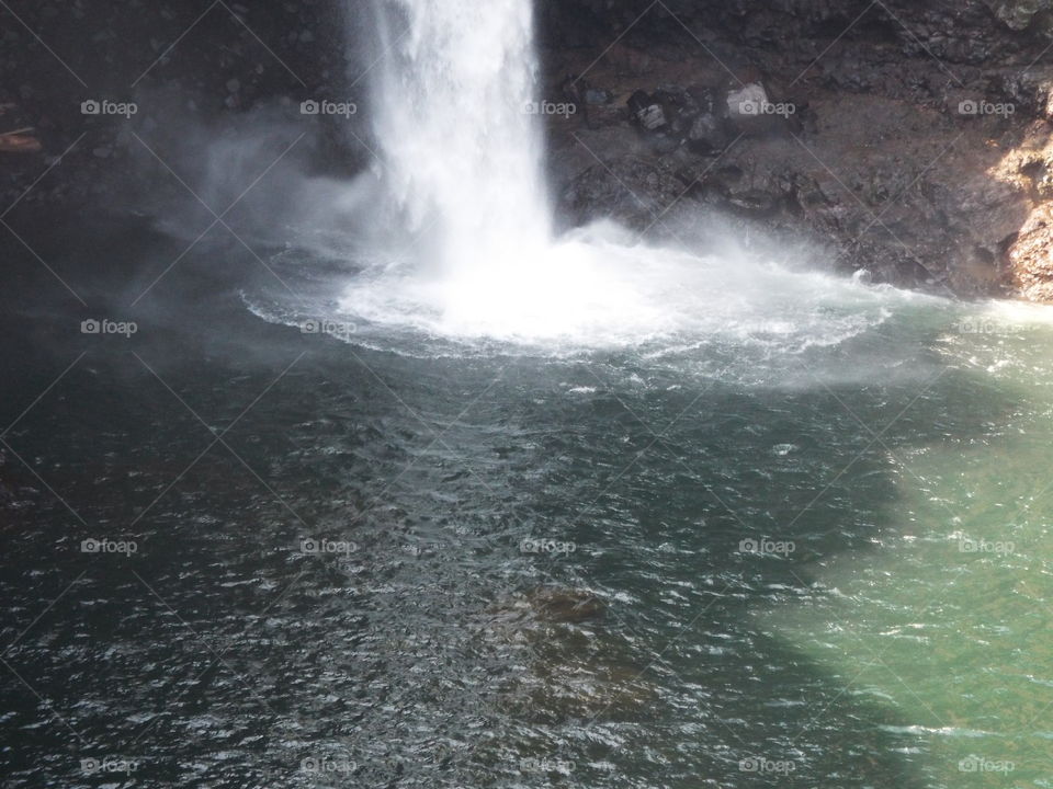 Rainbow falls.  Hilo Hawaii