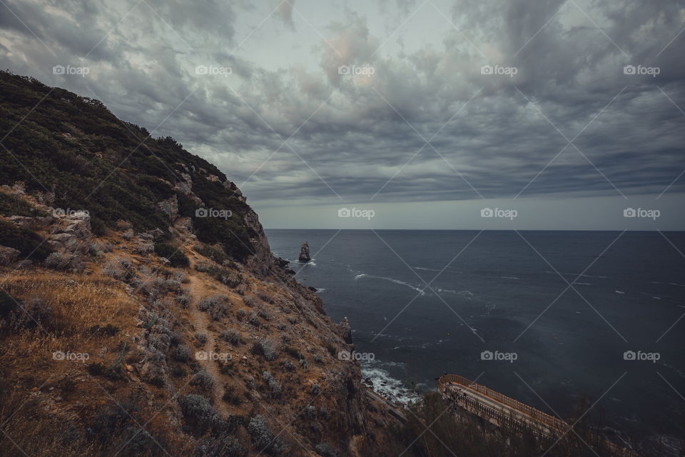 Photo of mountains near Yalta in the Crimea