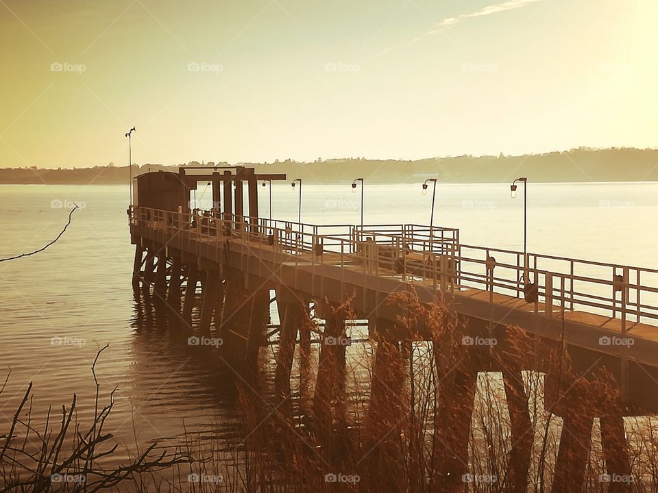 A dock to the unknown