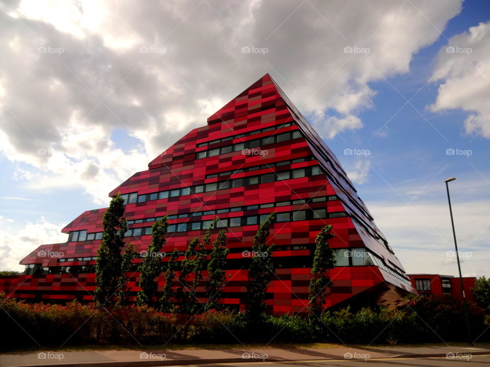 modern architecture. Jubilee Campus , University of Nottingham,  UK