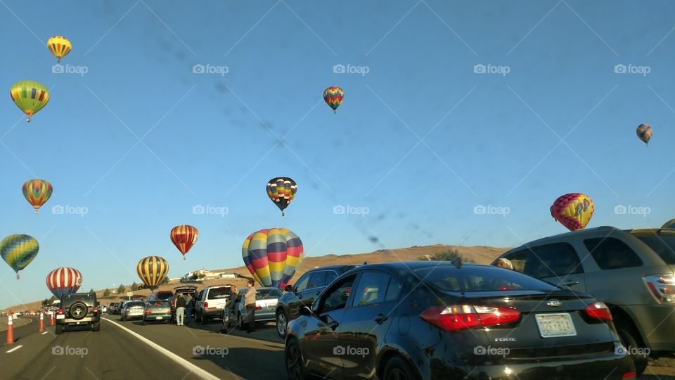 Vehicle, Transportation System, Balloon, Car, Festival