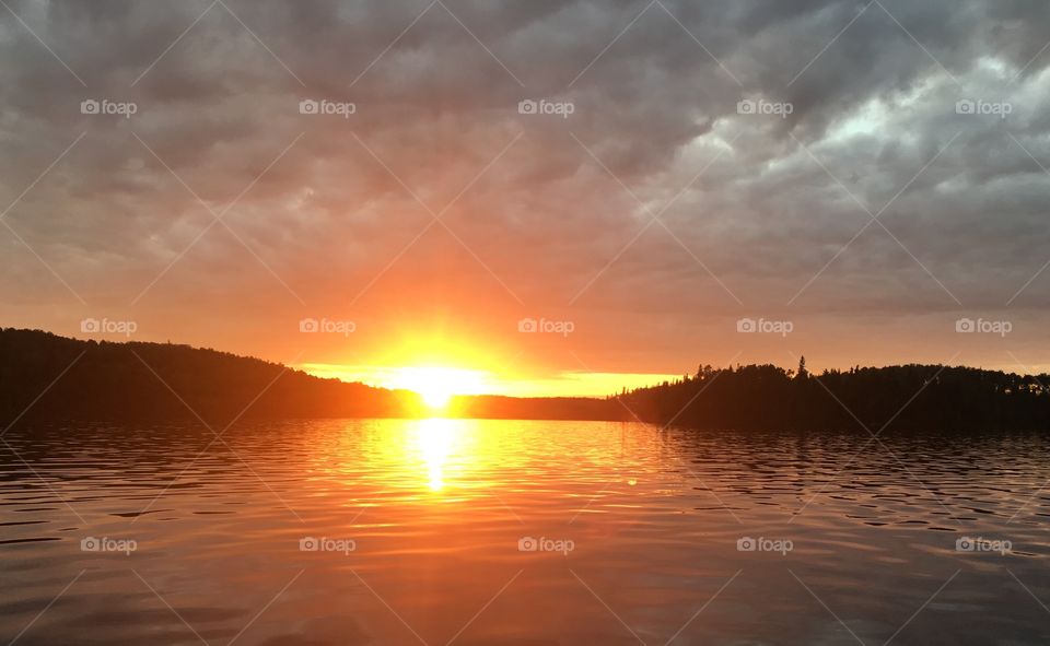 Sunset - Red Lake, Ontario
