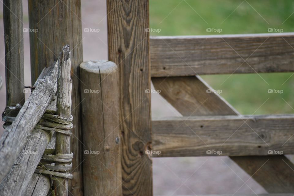 Rural fence 