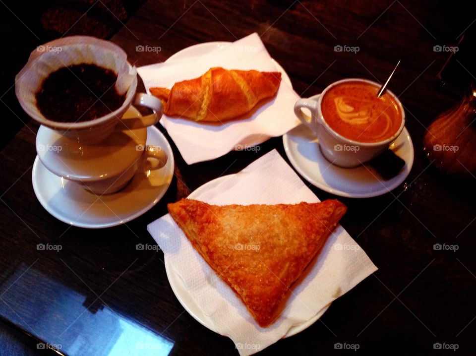 Coffee and Pastries 