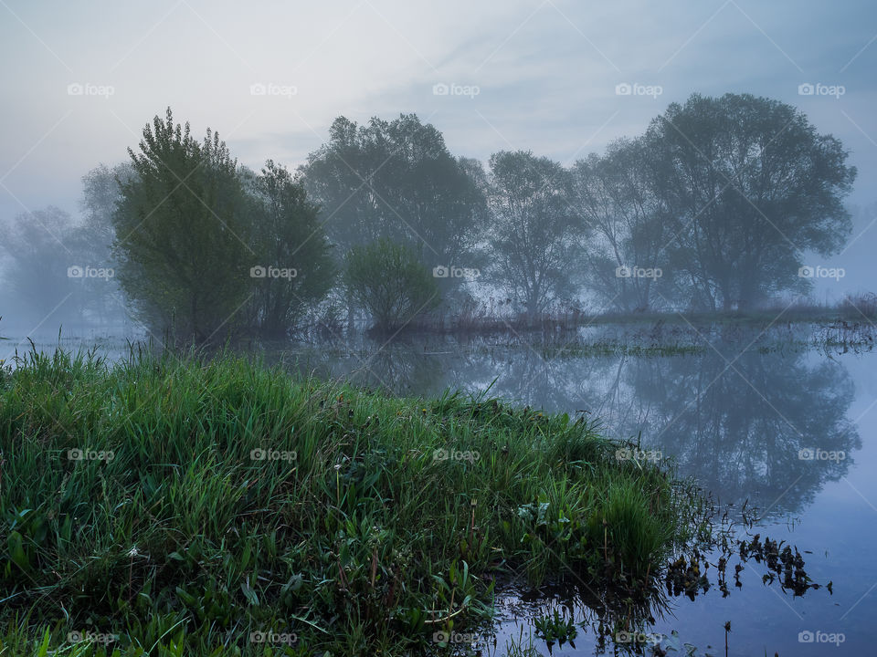 Idyllic lake