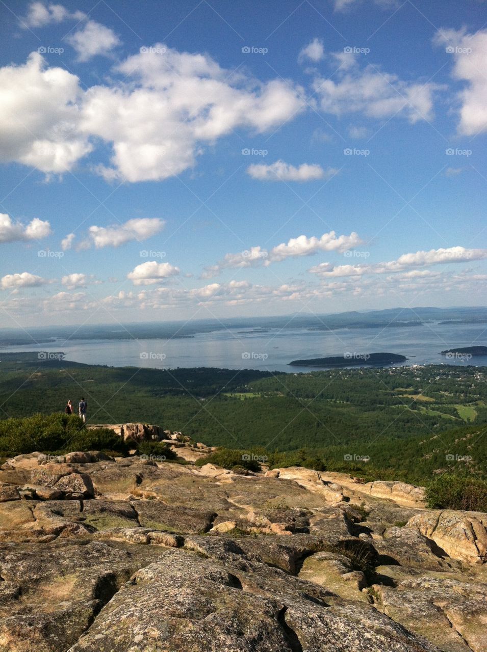 View from Cadillac mountain 