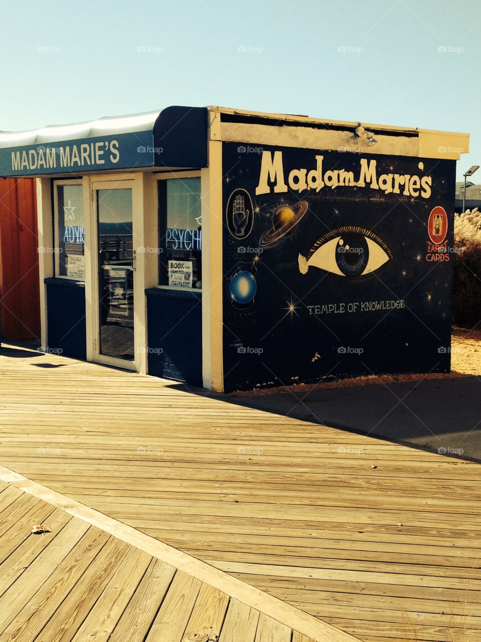 The famous Madame Marie. Asbury Park