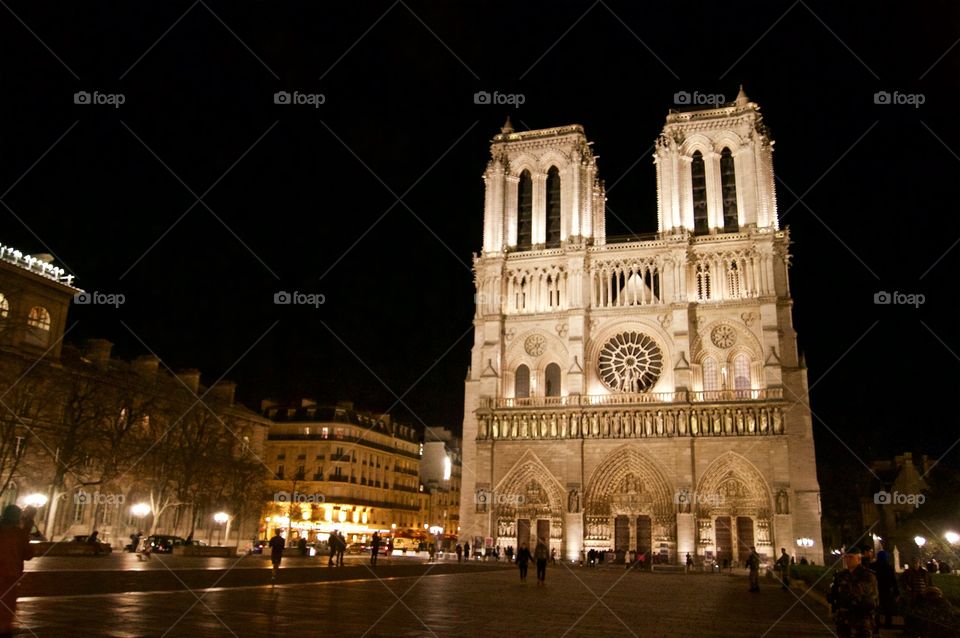 Front of Notre Dame