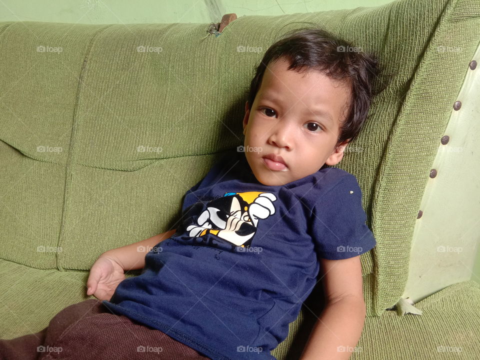 Handsome boy, child, Indonesian child, baby