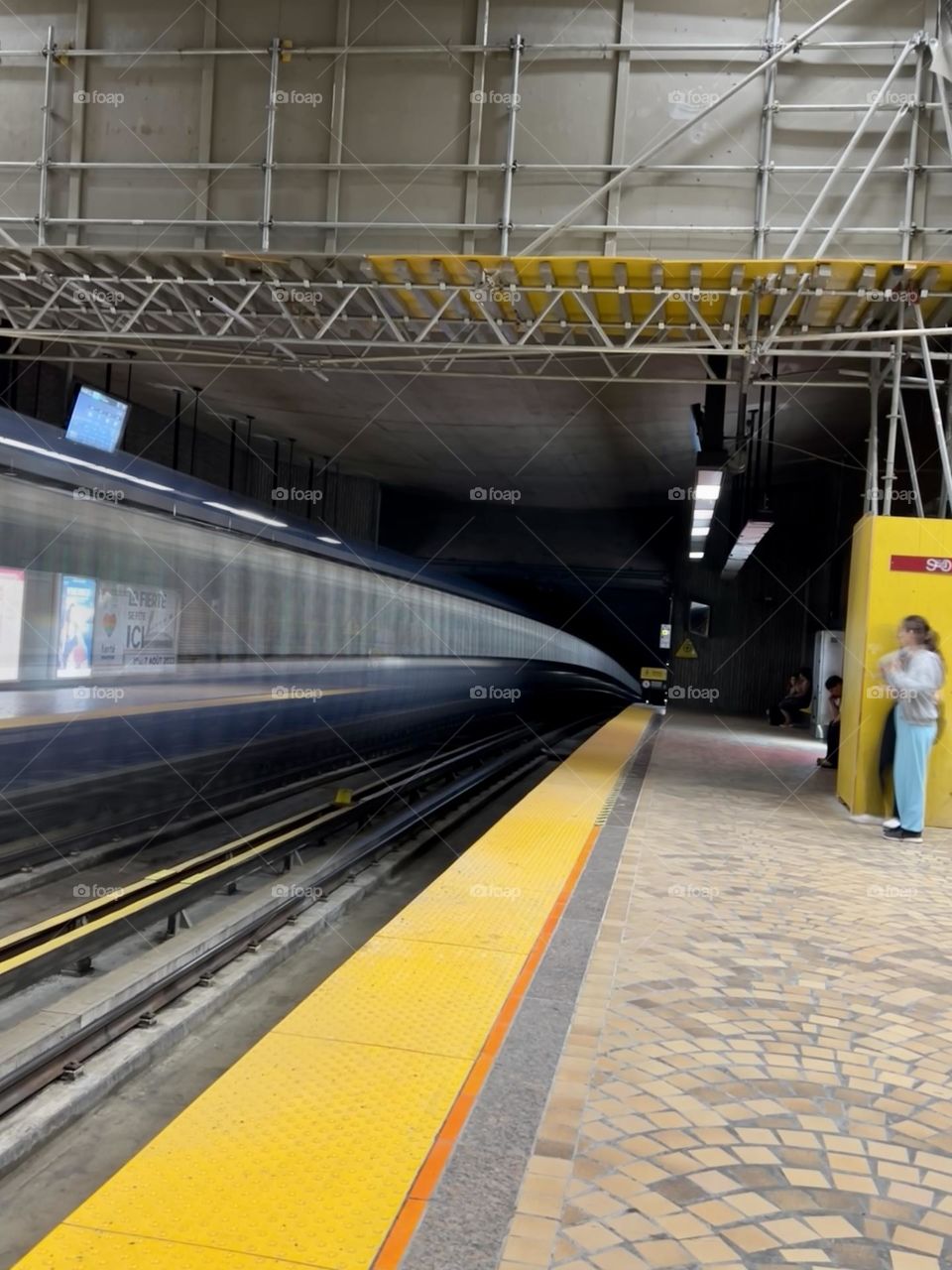 Subway metro station