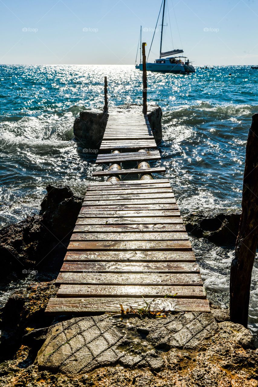 Pier at the sea